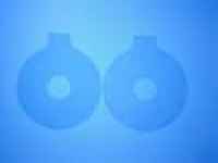 Two Scar Healing 7 cm (2.75 )  Diameter Breast Circles
