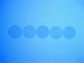 View: Mini Silicone Discs 2 cm (.75") Diameter  (5 discs per package) Irregular