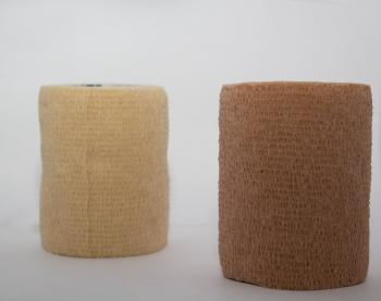 View: Tan Non-Adhesive Gentle Tape 5cm x 241cm (2" x 95")